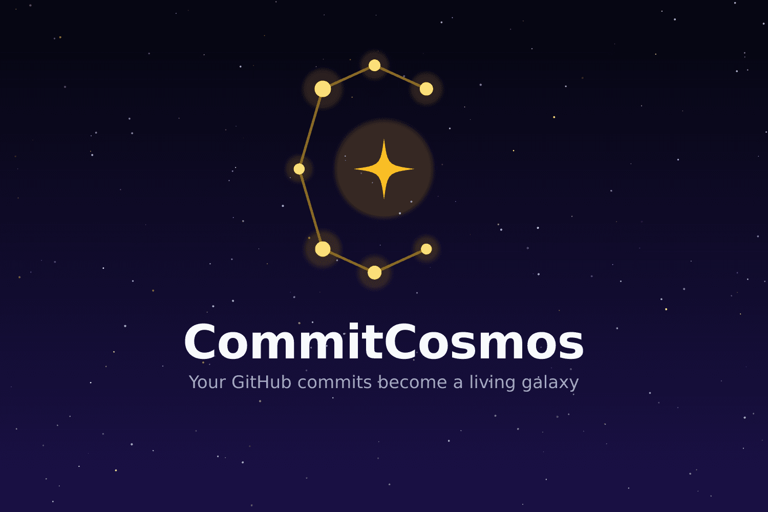 CommitCosmos 3D Galaxy Visualization